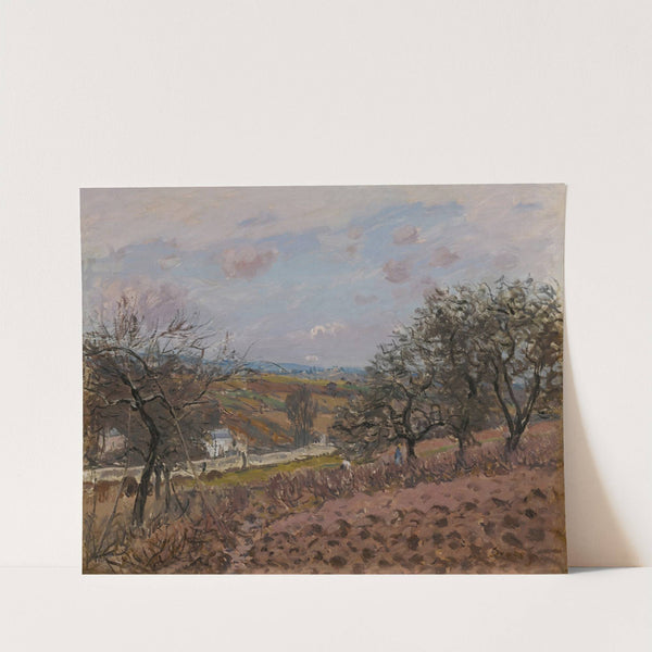 Bougival (1876) by Alfred Sisley