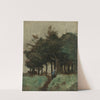 Boulogne-Sur-Mer, Sentier Creux Dominé par Les Arbres by Jean-Baptiste-Camille Corot