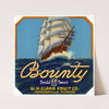 Bounty Fruit Label (1930-1950)
