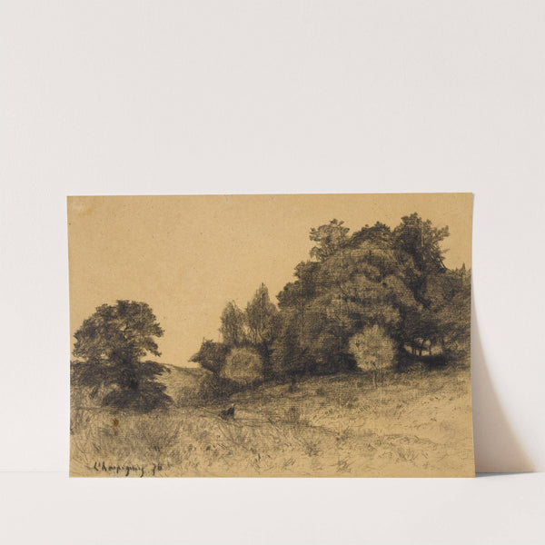 Bouquet d’arbres (1876) by Henri-Joseph Harpignies