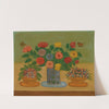 Bouquet de fleurs avec papillons by Louis Vivin