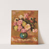 Bouquet de roses dans un vase by Pierre-Auguste Renoir