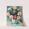 Bouquet De Roses Dans Un Vase Blanc by Henri Manguin
