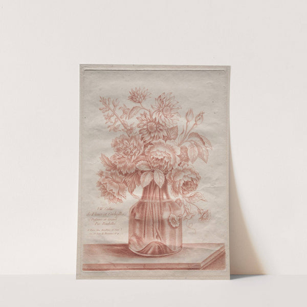 Bouquet in a Glass Bottle (c. 1774–1800) by Roubillac