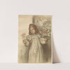 Bouquetière (1898-1899) by Firmin Bouisset