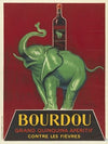 Bourdou grand quinquina apéritif contre les fièvres (1926)