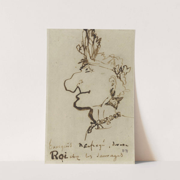 Bourgeois naufragé, devenu Roi chez les sauvages (1864-1869) by Victor Hugo