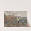 Bouwterrein Oud-West te Amsterdam by George Hendrik Breitner