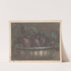 Bowl with plums by Jacques Fabien Gautier d&#039;Agoty