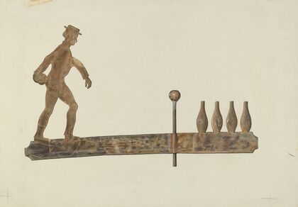 Bowling Weather Vane