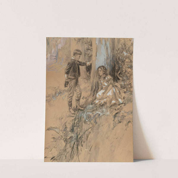 Boy and Girl (1908) by Harrison Fisher
