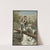 Boy carries girl across river by Knut Ekwall