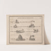 Boy, Horn, Sheep, Cows, Way, Sheep, Hay-stack, Asleep (1855) by Sherman &amp; Co.