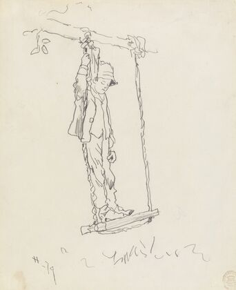 Boy on a Swing