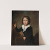 Boy With A Hoop by John Watson Gordon
