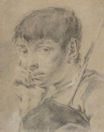 Boy With a Staff