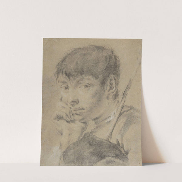 Boy With a Staff by Giovanni Battista Piazzetta