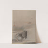 Boy with Cow at the River’s Edge by Hashimoto Gahō