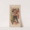 Boy with fireworks, balloon, and toy cannon (1901) by Fair Pub. House