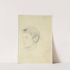 Boy’s head to the left by Jakob Becker