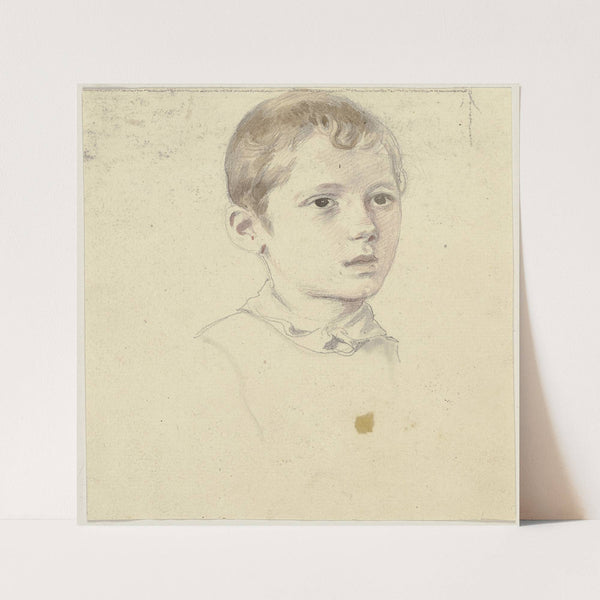 Boy’s head to the right by Jakob Becker