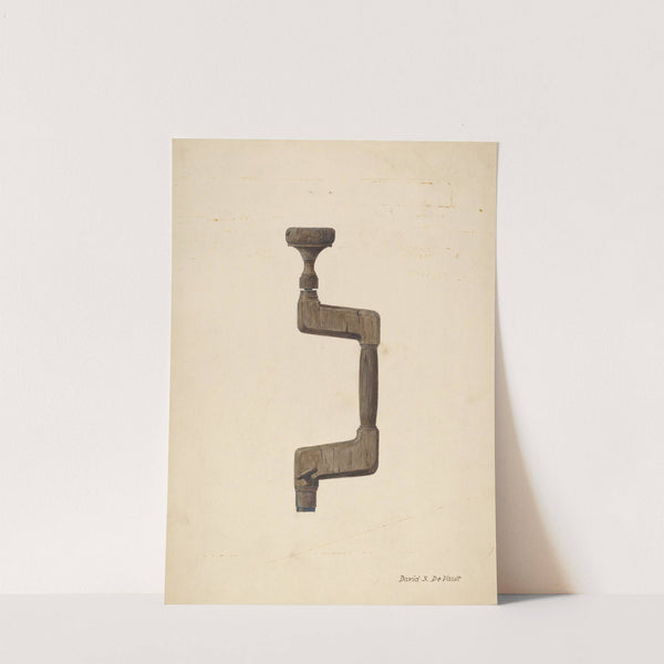 Brace - For Drilling by David S. De Vault