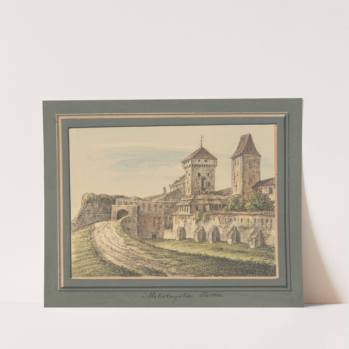 Brama Grodzka. (1834-1839) by Jerzy Głogowski