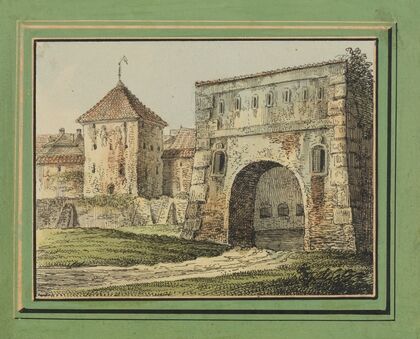 Brama Nowa i Baszta Kowali (1834-1839)