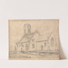Brampton Church, Norfolk, from the South-East (ca. 1816) by John Sell Cotman