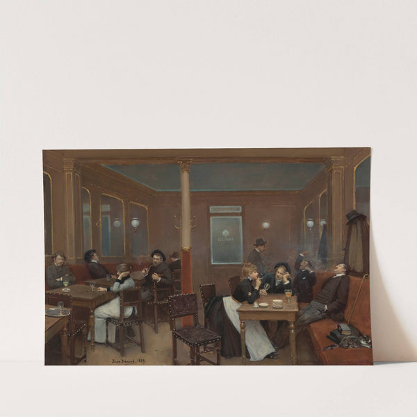 Brasserie D&#039;étudiants (Student Brasserie) by Jean Béraud