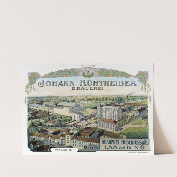 Brauerei Plakat by Johann Kühtreiber