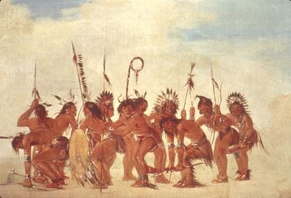 Braves’ Dance At Fort Snelling (1835-1837)