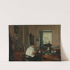 Breakfast I. The Artist&#039;s Mother and Brother by Gustav Wentzel