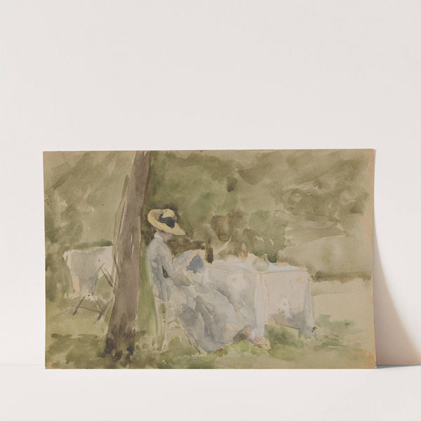 Breakfast in the Garden (1885-1886) by James Abbott McNeill Whistler