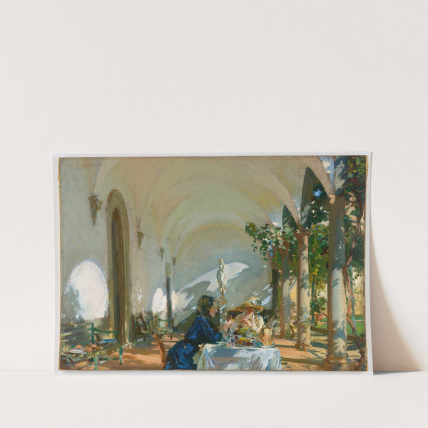 Breakfast in the Loggia by John Singer Sargent