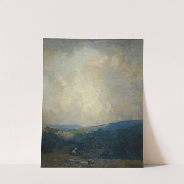 Breaking Clouds, Delaware Valley by William Langson Lathrop