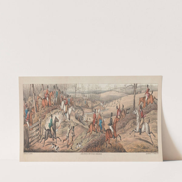 Breaking Cover (1824) by Henry Thomas Alken