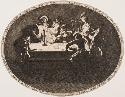 Brelan, Game of Cards (1628)