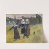 Breton Girls Dancing,Pont-Aven by Paul Gauguin