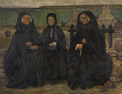 Breton Women in Mourning