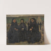 Breton Women in Mourning (1903) by Charles Cottet