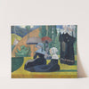 Breton Women with Umbrellas (1892) by Emile Bernard