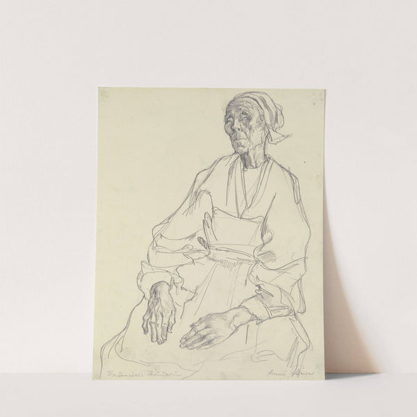 Bretonische Bäuerin by Armin Stern