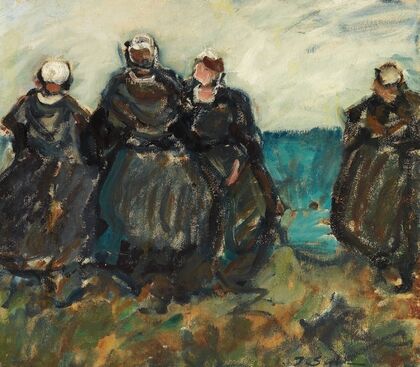 Bretonische Bäuerinnen