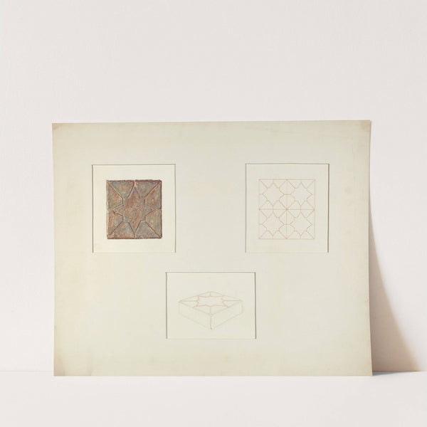 Brick Sidewalk Tiles by Robert Gilson