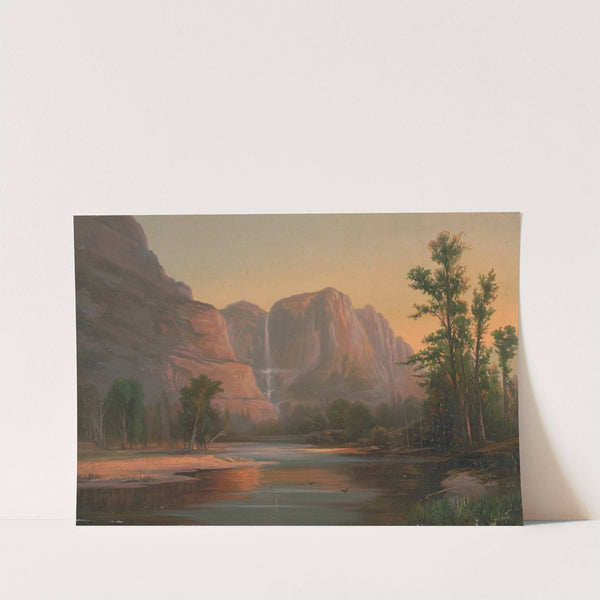Bridal Veil Falls by Edmund Foerster &amp; Co.