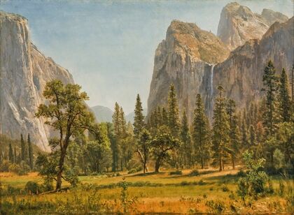 Bridal Veil Falls, Yosemite Valley, California (1871-1873)