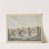 Bridge at Alnwick Castle, Northumberland by William Beilby