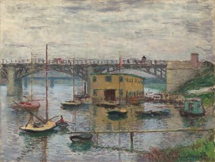 Bridge at Argenteuil on a Gray Day (c. 1876)