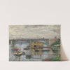 Bridge at Argenteuil on a Gray Day (c. 1876) by Claude Monet